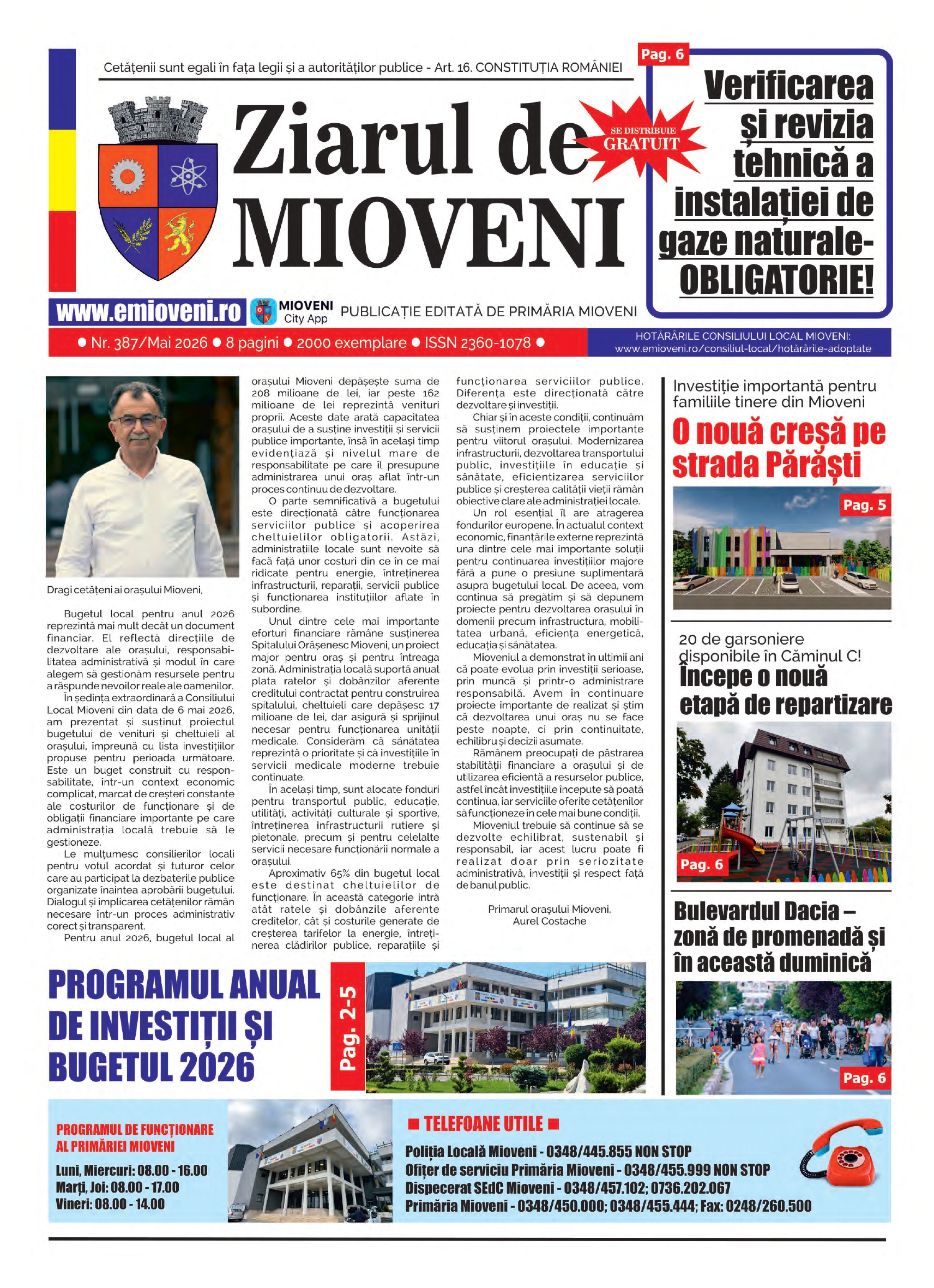 Ziarul de Mioveni nr. 387 - Mai 2026