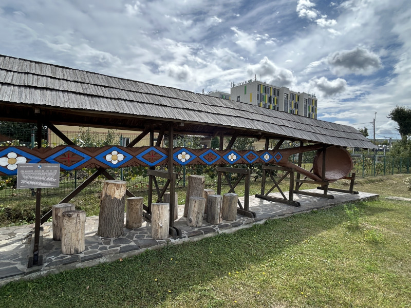 Cea mai mare lingură de lemn din lume - chiar în orașul nostru!