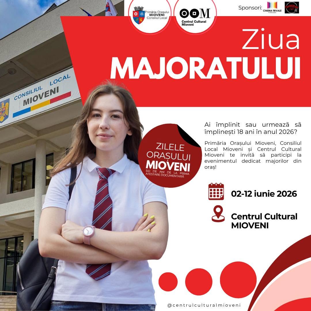Au început înscrierile pentru „Ziua Majoratului” 2026!